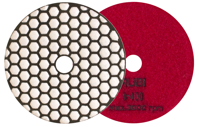 Leštiaci diamantový kotúč RUBI 100 mm - zrnitosť 400 na sucho