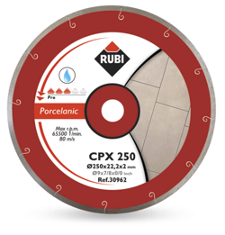 Diamantový kotúč RUBI CPX 300 PRO - J-SLOT