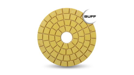 Leštiaci diamantový kotúč RUBI 100 mm - BUFF BL na mokro