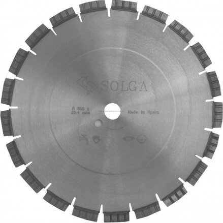 Diamantový kotúč SOLGA 300/25,4 - UNIVERSAL