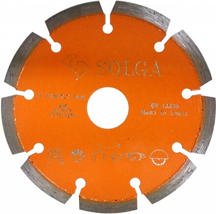 Diamantový kotúč SOLGA 150/22,2 - UNIVERSAL