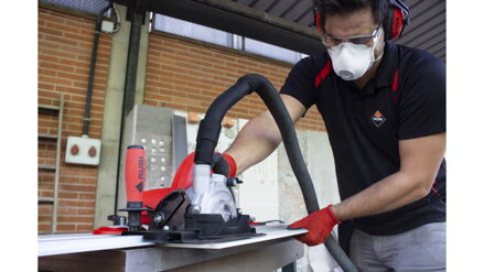 Kotúčová píla RUBI SET TC-125 s vodiacimi lištami SLIM